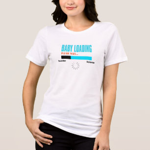 customisable baby boy loading maternity top design