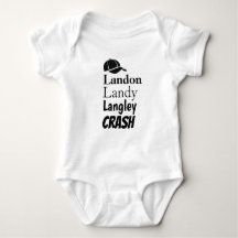 Customisable, Baby Boy, Nickname Cute Hat Bodysuit