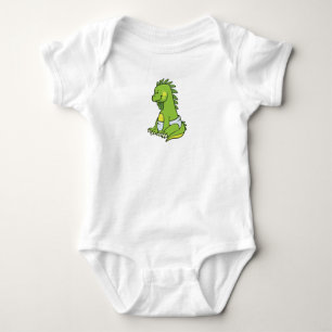 Customisable Baby Iguana Baby Bodysuit