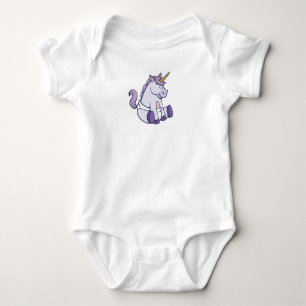 Customisable Baby Unicorn Bodysuit