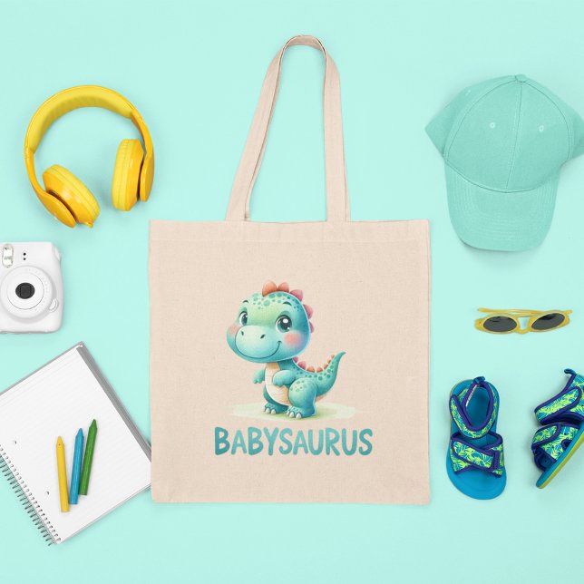 Customisable Babysaurus Tote Bag (Creator Uploaded)