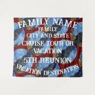 Customisable Backdrop Wall Hangings 2024 Party Tem Tapestry