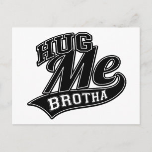 Customisable Background Colour for Hug Me Postcard