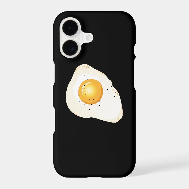 Customisable background colour - Fried egg (Back)
