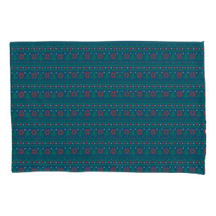 Customisable Background Colour Ho-Ho-Ho Ugly Xmas Pillowcase