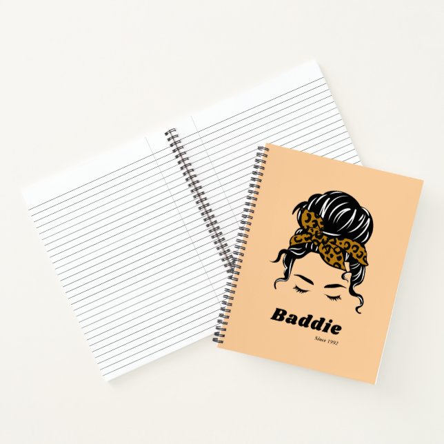 Customisable Baddie  Notebook (Inside)
