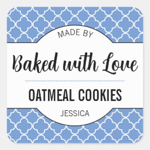 Customisable Baked with Love Label HM001_07sqv1