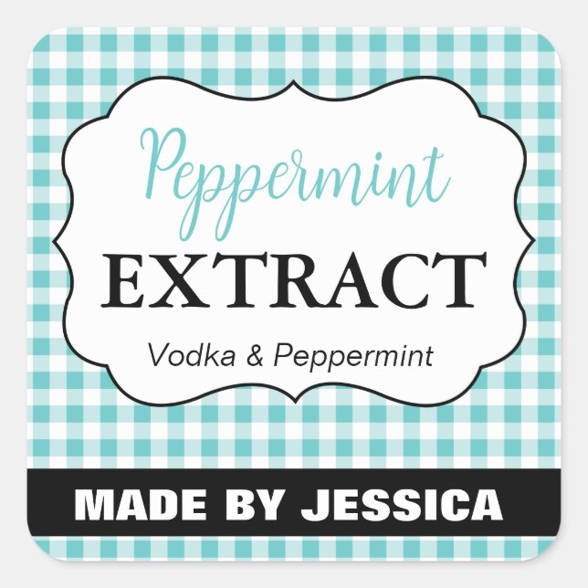 Customisable Baked with Love Label HM003_18sqv2 (Front)