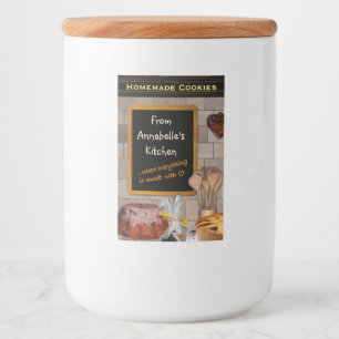 Customisable Baking Label Insert your name!