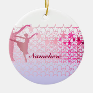 Customisable: Ballerina Ceramic Ornament