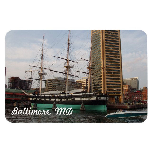 Customisable Baltimore Magnet (Horizontal)