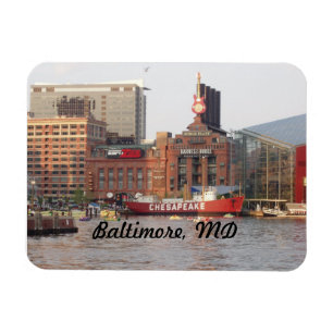Customisable Baltimore Magnet
