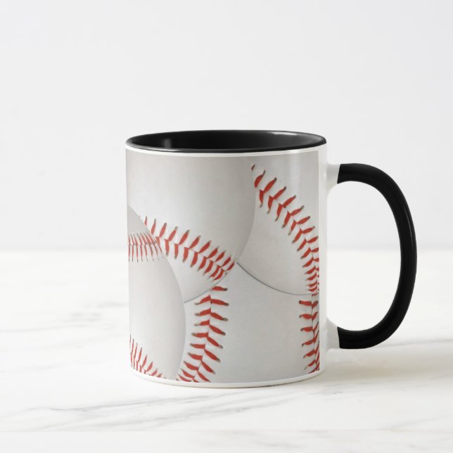 Customisable Baseballs Mug (Right)
