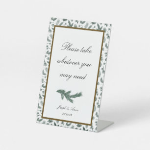 Customisable Bathroom Sign in Pine