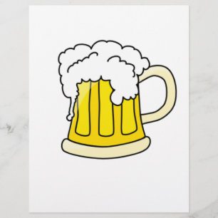 Customisable Beer Mug Flyers