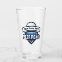 Customisable Beer Pong Championship Logo
