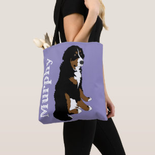 Customisable Bernese Mountain Dog Tote Bag