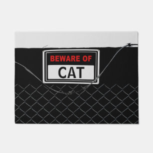 Customisable "BEWARE OF" Cool Fun Unique Doormat