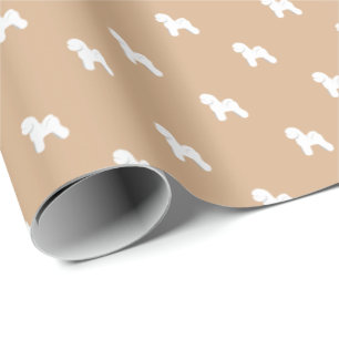 Customisable Bichon Frise Wrapping Paper