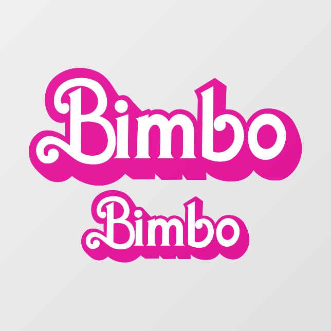 Customisable Bimbo (Sheet)