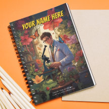 Customisable Biology School Notebook