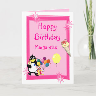 Customisable  Birthday Card
