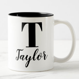 Customisable Birthday Gift Personalised Birthday Two-Tone Coffee Mug