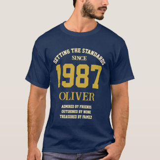 Customisable Birthday gift T-Shirt