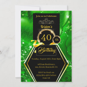 Customisable Birthday Invitation