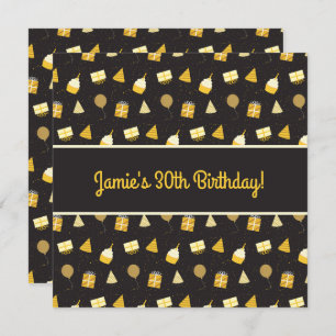 Customisable Birthday Invitation