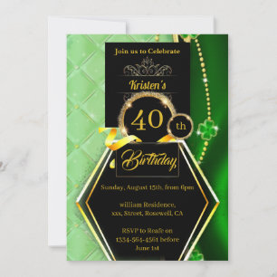 Customisable Birthday Invitation