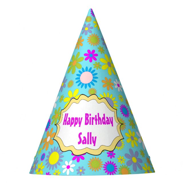 Customisable Birthday Party Hats - All Occasion (Front)