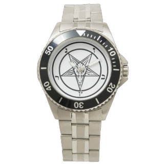Customisable Black Baphomet Watch
