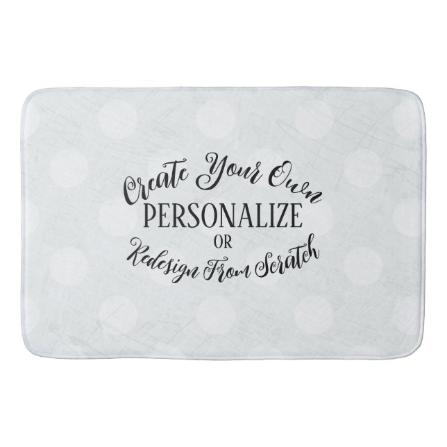 Customisable Blank - Create Your Own Bath Mat (Front)