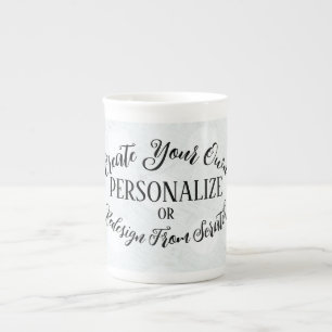 Customisable Blank - Create Your Own Bone China Mug