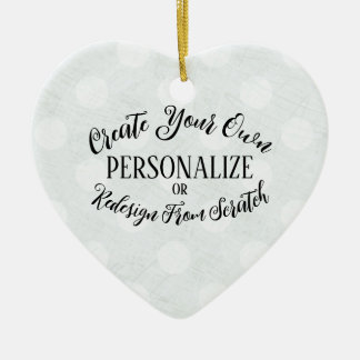 Customisable Blank - Create Your Own Ceramic Ornament