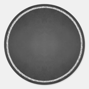 Customisable Blank Faux Chalkboard Stickers