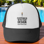 Customisable Blank Promotional Custom Company Trucker Hat<br><div class="desc">Promote your brand in style with this Customisable Blank Promotional Company Trucker Hat. Designed for comfort and visibility, this classic hat features a mesh back for breathability and a structured front panel perfect for adding your logo, slogan, or company name. Ideal for giveaways, team uniforms, trade shows, and outdoor events,...</div>