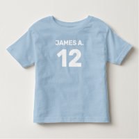 Customisable blue (front & back design) infant
