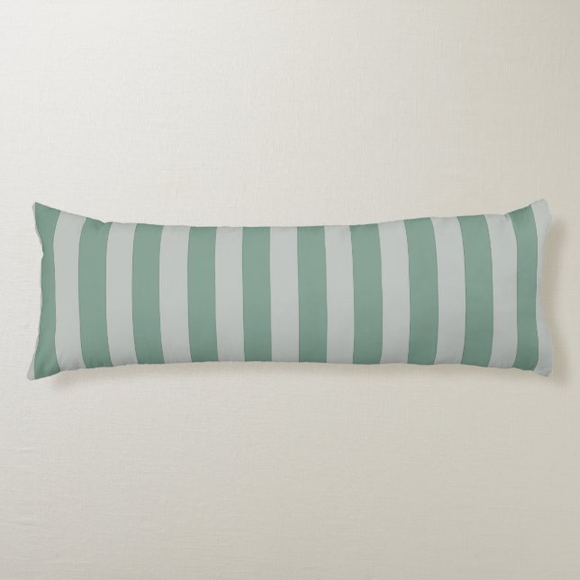 Customisable Blue Stripes Body Cushion (Front)