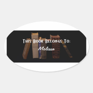 Customisable book label