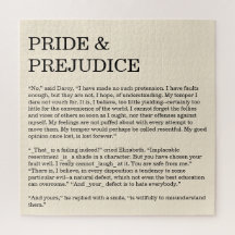 Customisable Book Quote Jane Austen