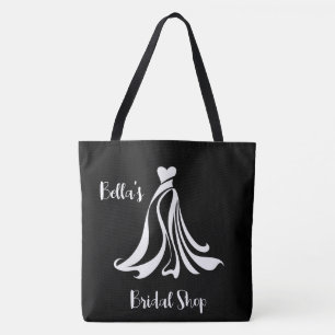 Customisable Bridal Boutique Tote Bag Purse