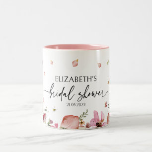 Customisable Bridal Shower Party Favour Momento Two-Tone Coffee Mug