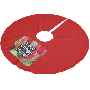 Customisable Brushed Polyester Tree Skirt