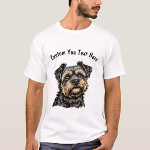 Customisable Brussels Griffon Dog T-Shirt