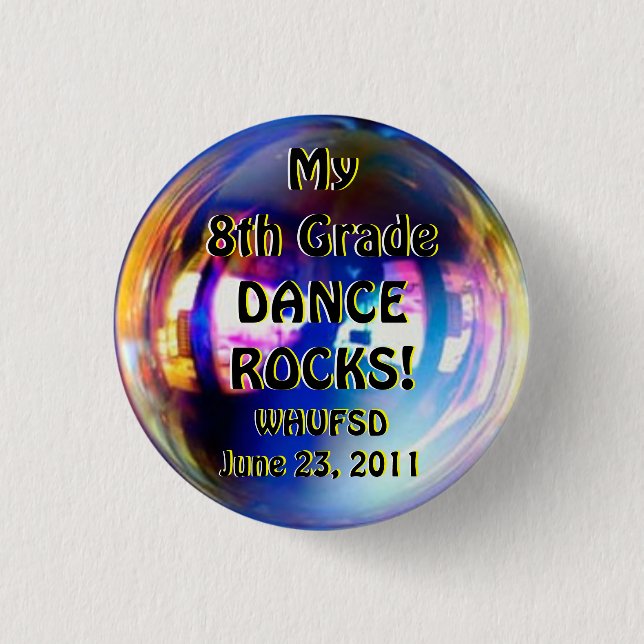 Customisable Bubble Pin (Front)