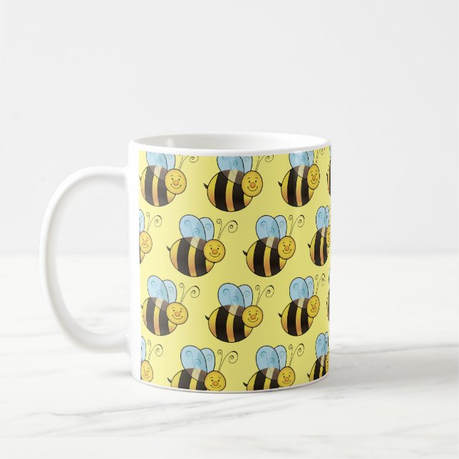 Customisable Bumblebee Coffee Mug (Left)