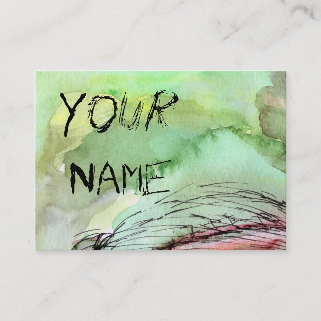 Customisable Business Card by Ginette (Front)