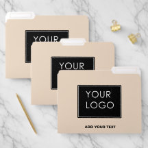 Customisable Business Company Logo Modern Beige